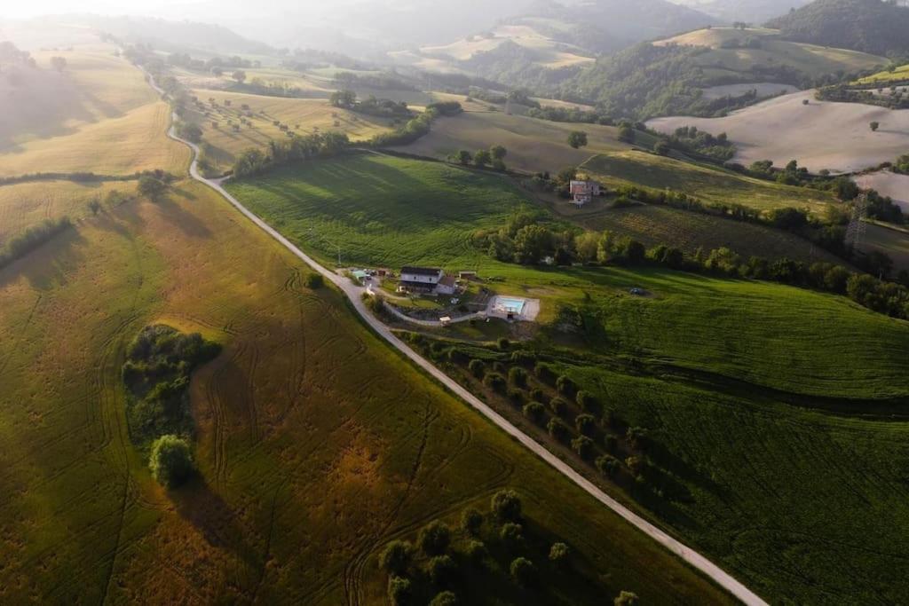 Casal Del Sole - L'Ulivo Daire Montefelcino Dış mekan fotoğraf